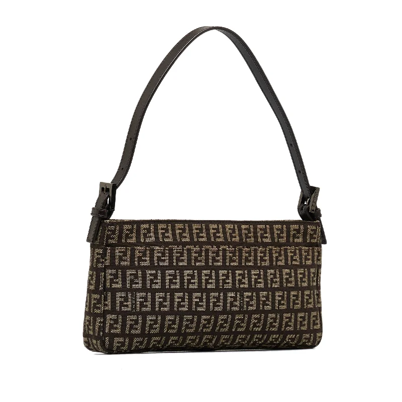 Fendi crossbody bags with a detachable fanny pack strap for a trendy and practical optionFENDI Zucchino Baguette