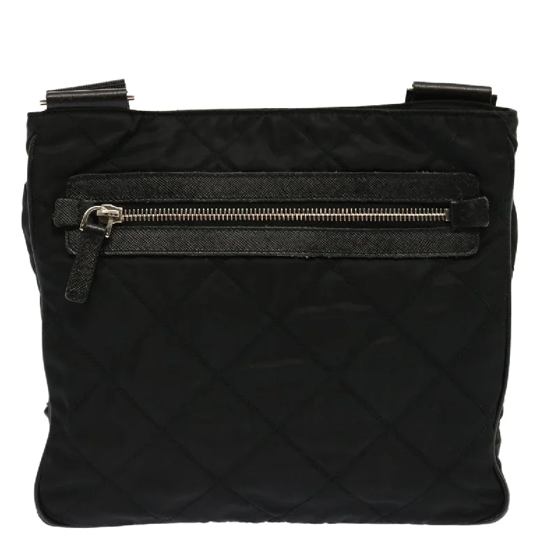 Prada Cahier bags with a detachable shoulder strap for versatile carryingPRADA Tessuto Shoulder Bag