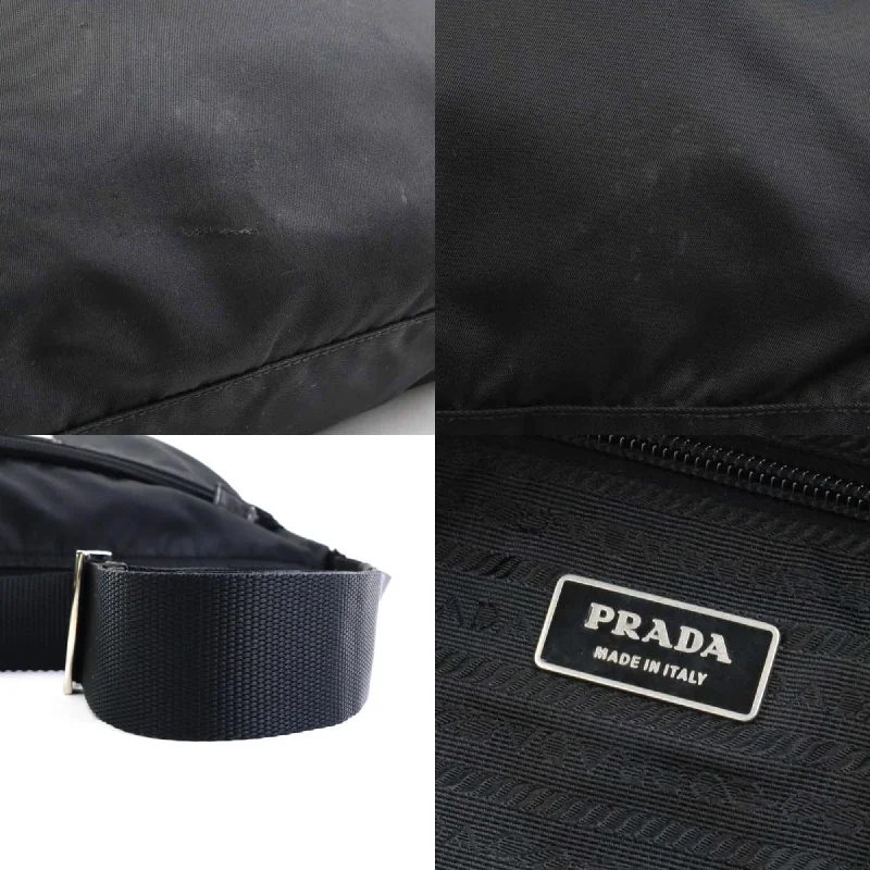 Prada Cleo bags with a detachable coin purse for added functionalityPRADA Tessuto Shoulder Bag