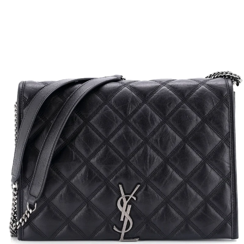 Prada handbags with a perforated leather detail for a unique and breathable designBecky Shoulder Bag Quilted Leather Small