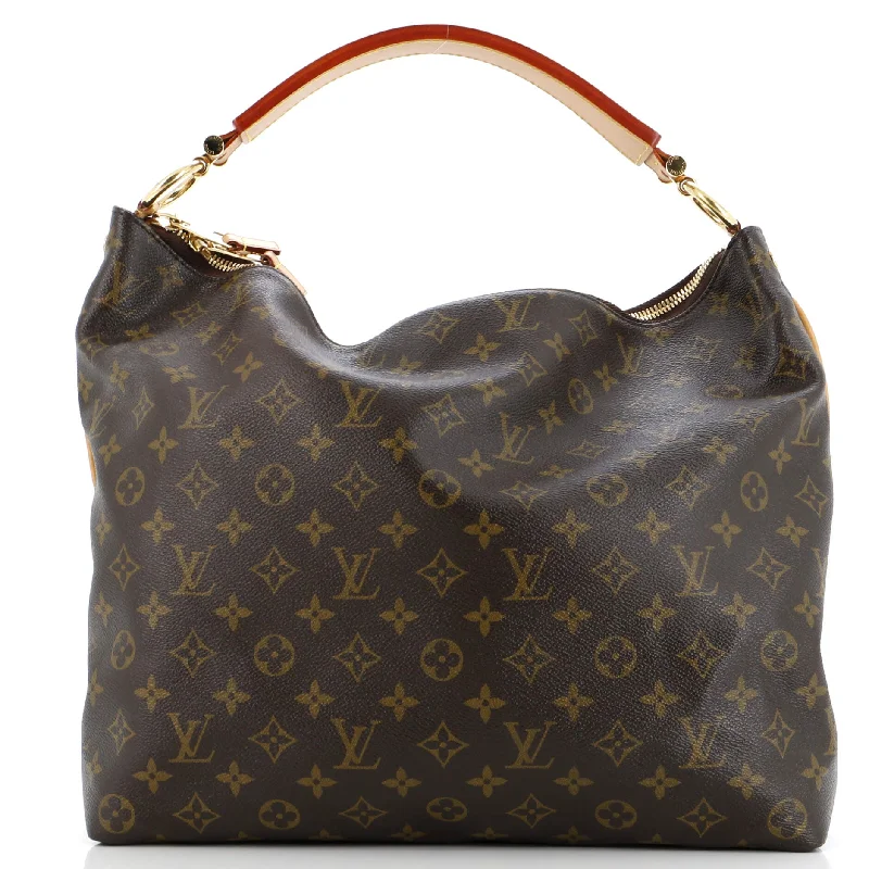 Ladies Prada shoulder bags with a wide - width strap for enhanced comfortSully Handbag Monogram Canvas MM