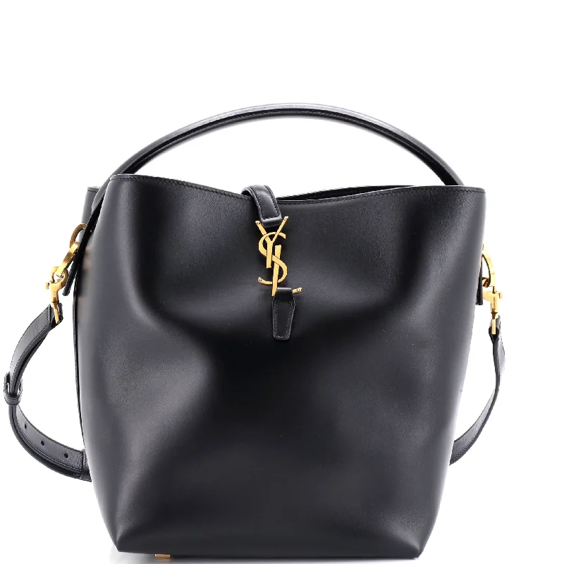 Ladies Prada Galleria bags with gold - toned hardware for a luxurious touchLe 37 Bucket Bag Leather