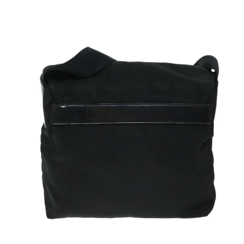 Medium - sized Prada tote bags in classic black for everyday versatilityPRADA Tessuto Shoulder Bag