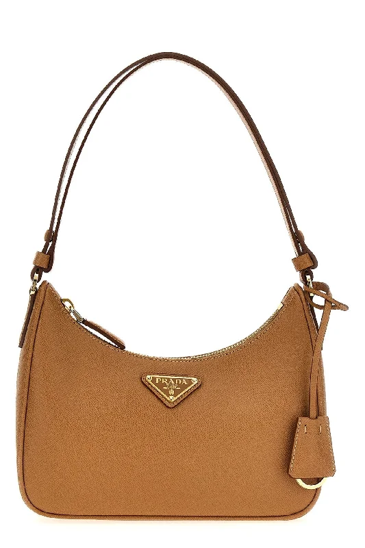 Prada bags with a detachable mirror inside for quick touch - upsPrada Women 'Mini Re-Edition' Shoulder Bag