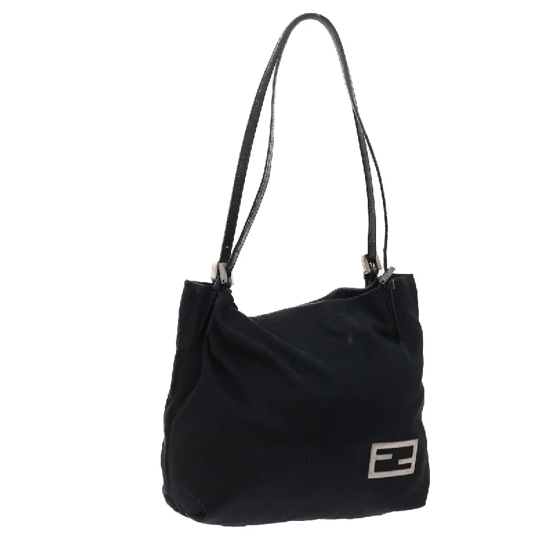 Fendi crossbody bags with a reflective strap for safety during low - light conditionsFENDI Shoulder Bag Nylon Black  ep1772