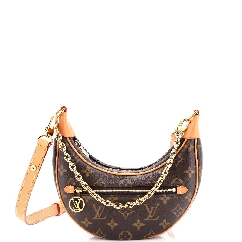 Ladies Prada Galleria bags with gold - toned hardware for a luxurious touchLoop Handbag Monogram Canvas