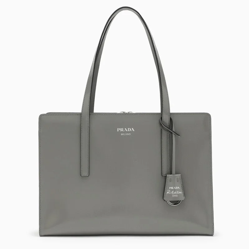 Ladies Prada Re - Edizione 2005 bags in a pastel color for a soft lookPrada Marble Brushed Leatherre-Edition 1995 Medium Bag Women