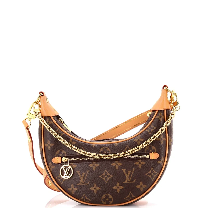 Ladies Prada Galleria bags with a detachable shoulder strapLoop Handbag Monogram Canvas