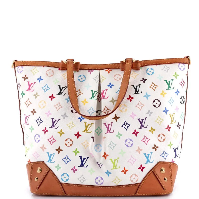 Ladies Prada Galleria bags with gold - toned hardware for a luxurious touchSharleen Handbag Monogram Multicolor GM