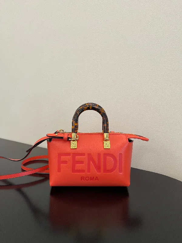 Fendi backpacks with a hidden back pocket for security and privacyFendi By The Way Red Mini Bag For Woman 17cm/6.5in