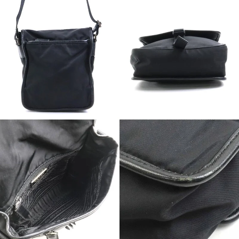 Prada Cleo bags with a detachable coin purse for added functionalityPRADA Tessuto Shoulder Bag