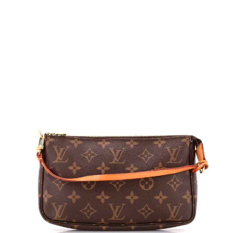 Ladies Prada Galleria bags with gold - toned hardware for a luxurious touchPochette Accessoires Monogram Canvas