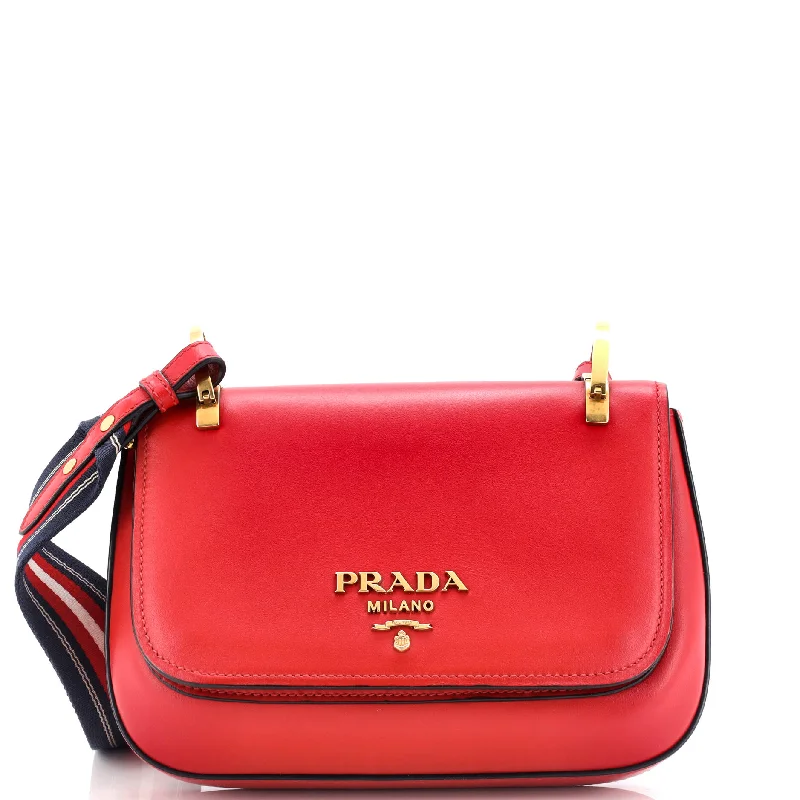 Prada nylon backpacks with a sleek, minimalist appearancePionniere Shoulder Bag City Calfskin Medium