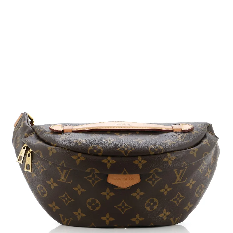 Prada Cleo bags with a snakeskin - effect panel for a bold and trendy lookBum Bag Monogram Canvas