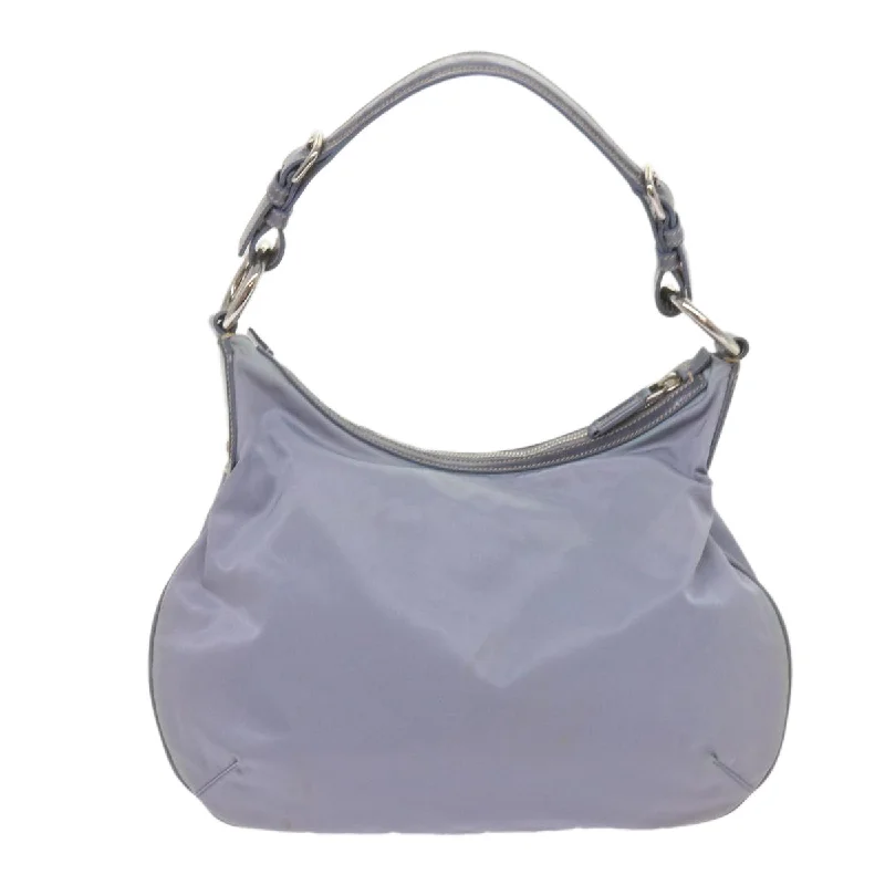 Prada Cahier bags with a leather - wrapped handle for a luxurious feelPRADA Tessuto Shoulder Bag