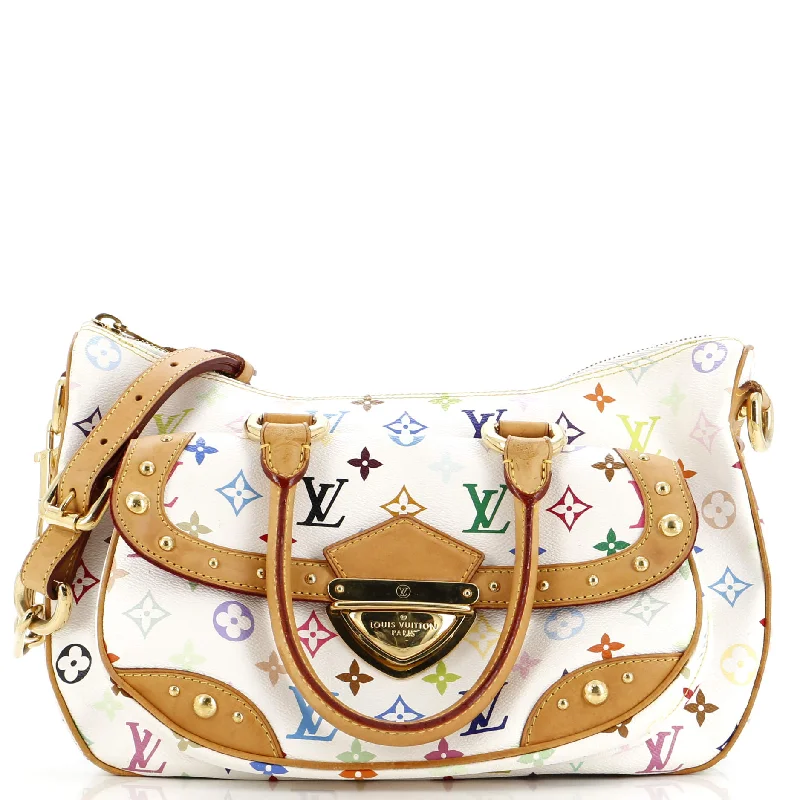 Prada bags with a zippered interior pocket for separating itemsRita Handbag Monogram Multicolor