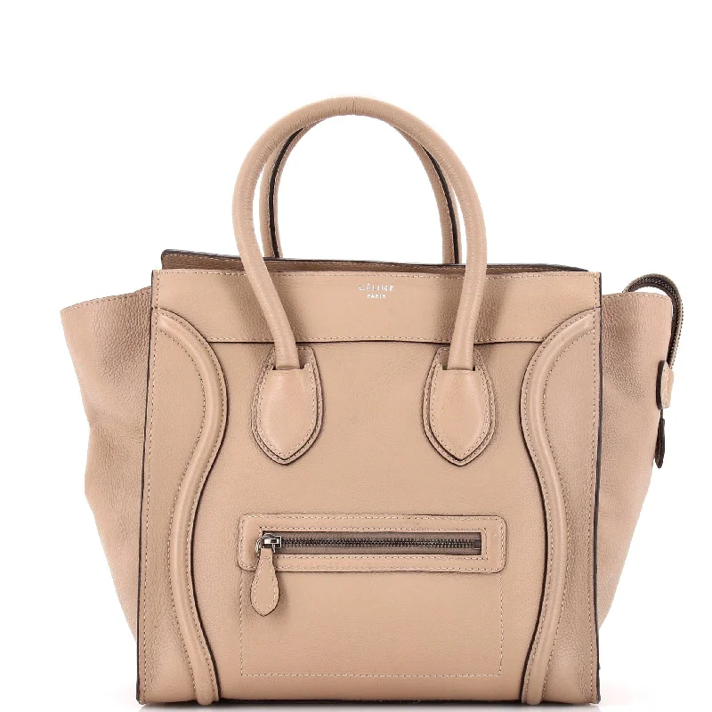 Prada handbags with a patent - leather finish for a shiny and sophisticated appearancePhantom Bag Grainy Leather Medium