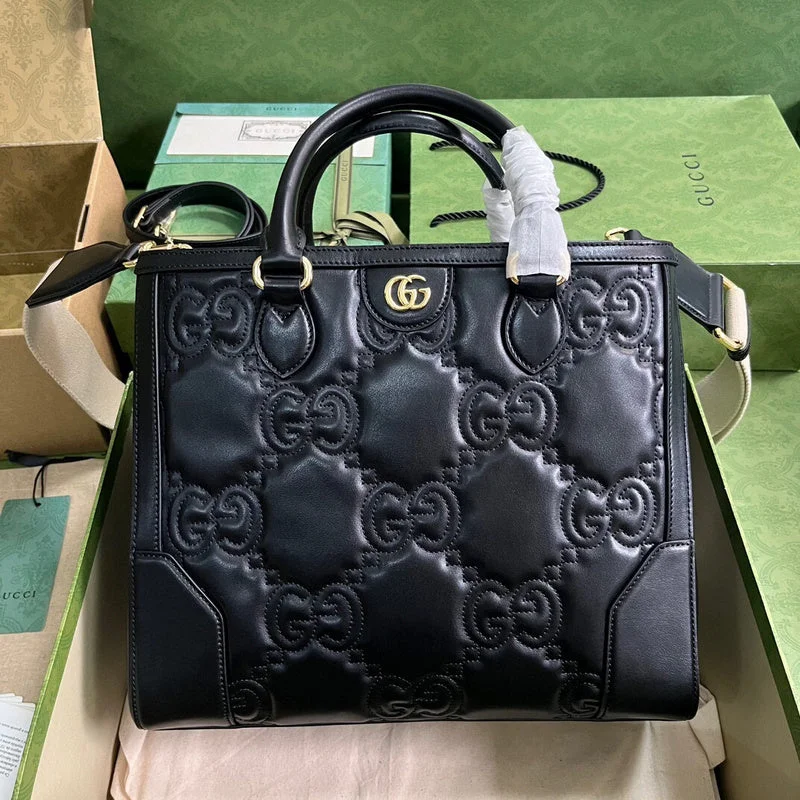 Women Gucci Sylvie bags with a monogram - embossed leatherBC - GUCCI BAGS - 410