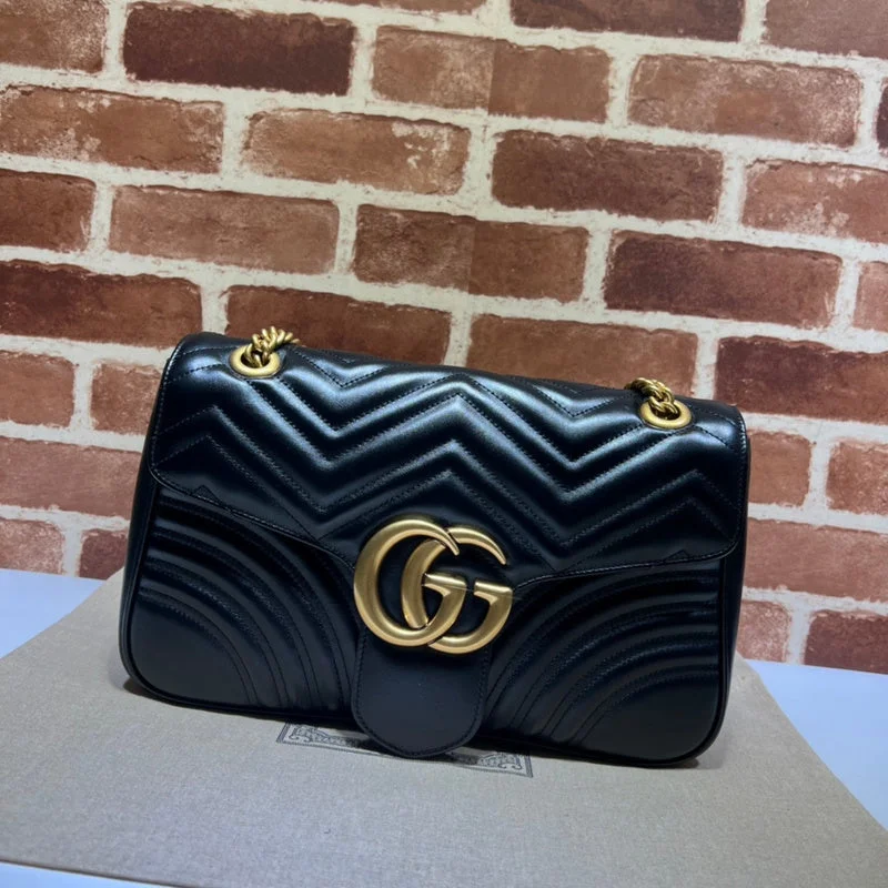 Women Gucci bags with a chain - link trim and a leather bodyGucci  Luxury -  Bags - 473