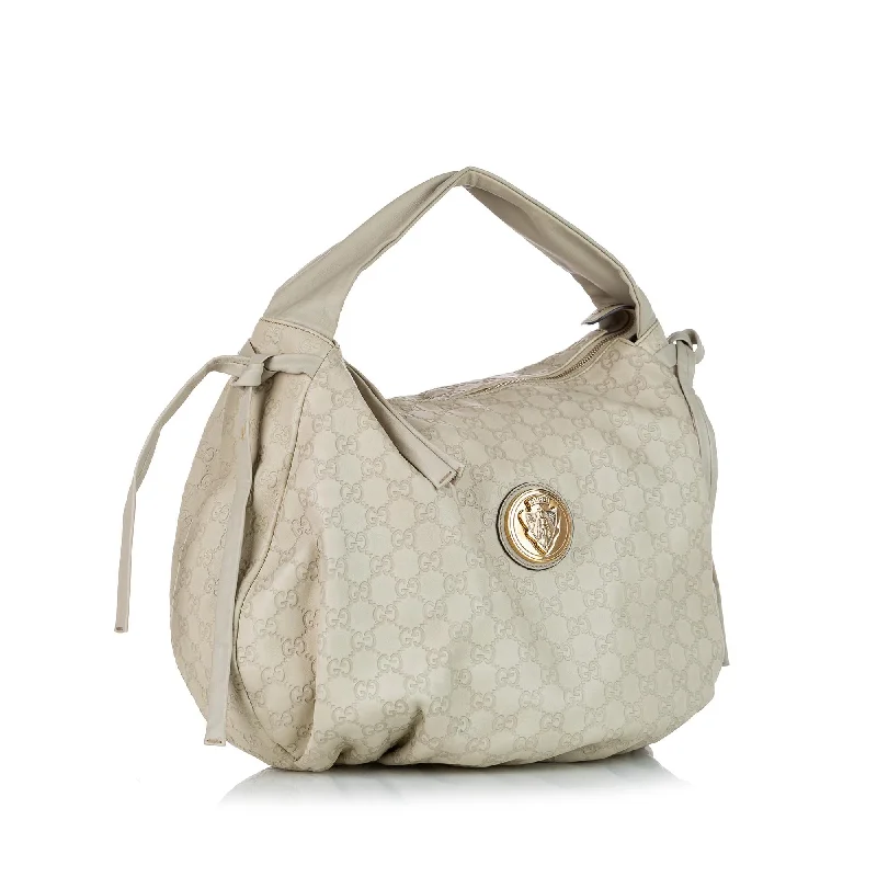 Gucci backpacks for women with a hidden back pocketGucci Guccissima Shoulder Bag (24797)