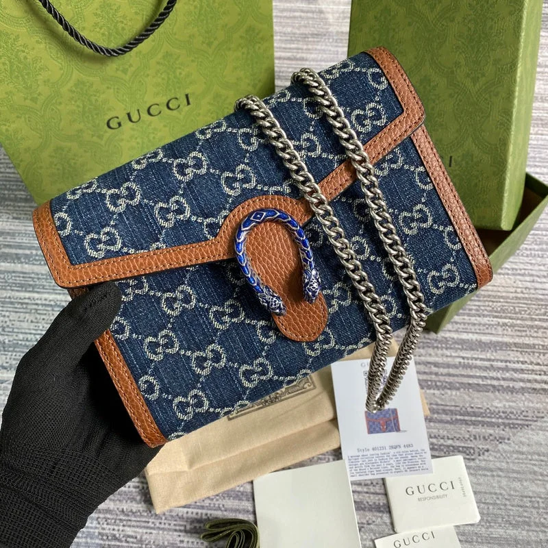 Ladies Gucci Dionysus bags with a detachable shoulder strapBC - Gucci Bags - 4083