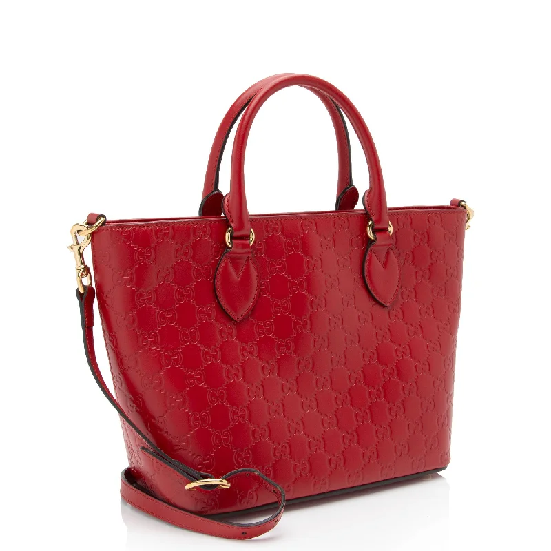 Ladies Gucci handbags with a detachable coin purse insideGucci Guccissima Leather Signature Medium Tote (yGmr7n)