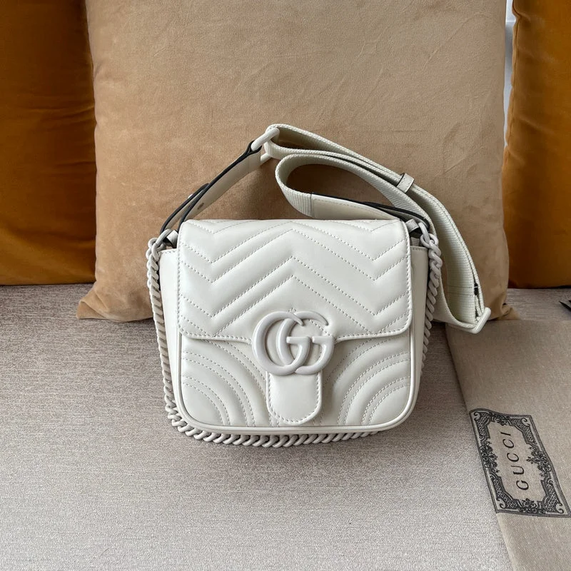 Women Gucci bags with a front - zip pocket for small itemsWF - Gucci Bags - 546