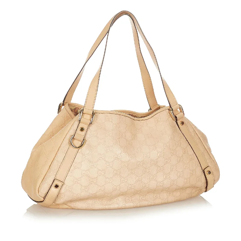 Women Gucci Sylvie bags with a leather - wrapped handleGucci Guccissima Pelham Shoulder Bag (31949)