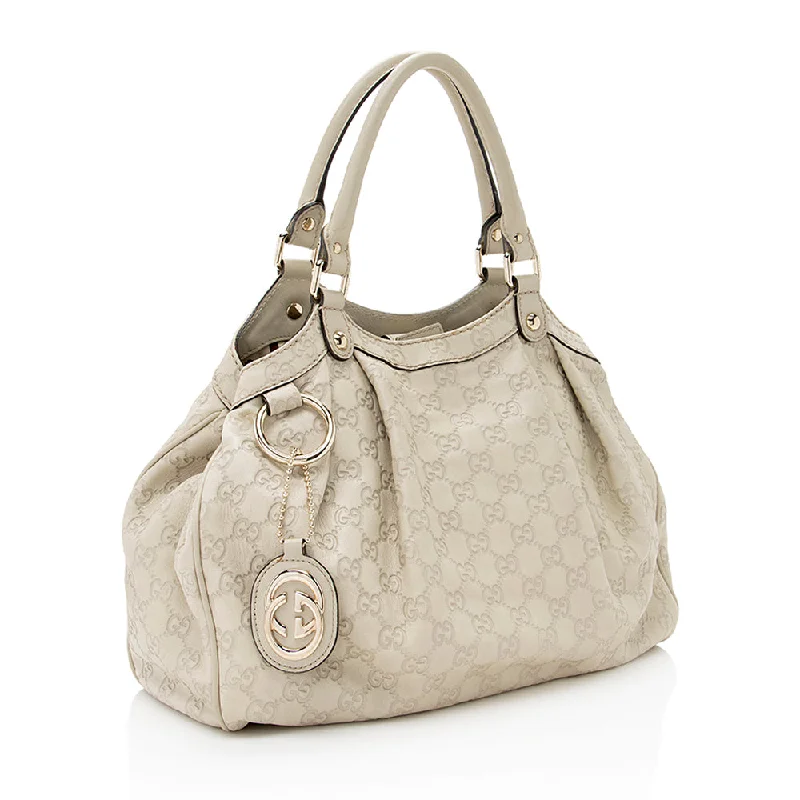 Ladies Gucci Dionysus bags in a pastel colorGucci Guccissima Leather Sukey Medium Tote (17570)