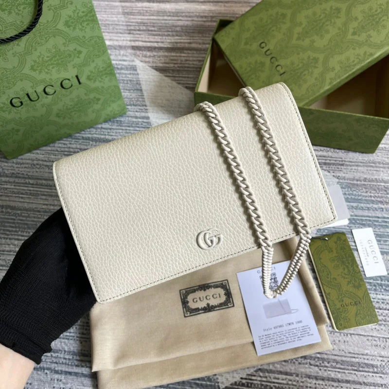 Women Gucci crossbody bags with a keychain holderBC - Gucci Bags - 3979