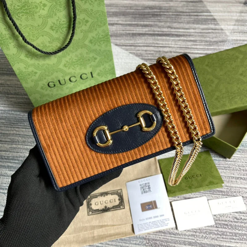 Women Gucci bags with a magnetic snap closure for easy accessBC - Gucci Bags - 3984