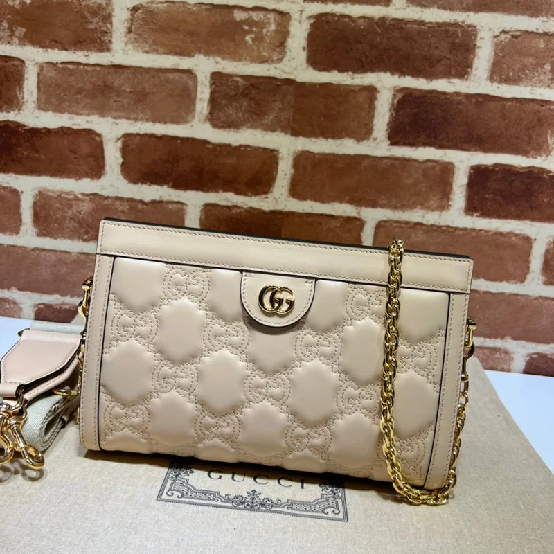 Women Gucci bags with a chain - link trim and a leather bodyGucci  Luxury -  Bags - 515