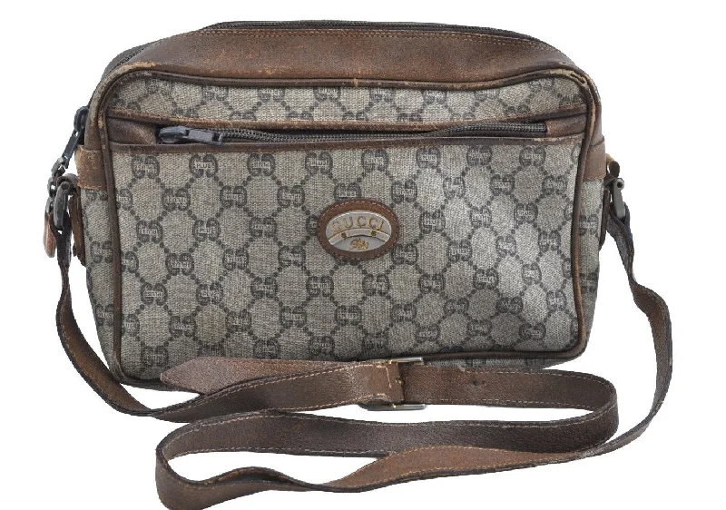 Ladies Gucci Dionysus bags in a pastel colorAuthentic GUCCI Shoulder Cross Body Bag GG Plus PVC Leather Brown Junk K5293